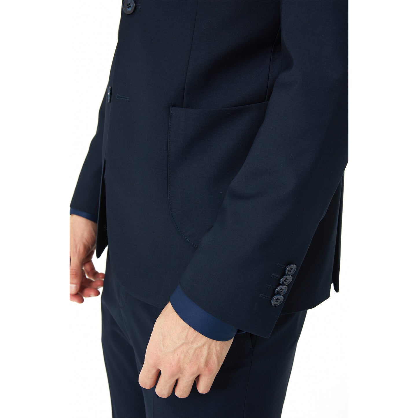 Navy Three-Piece Suit