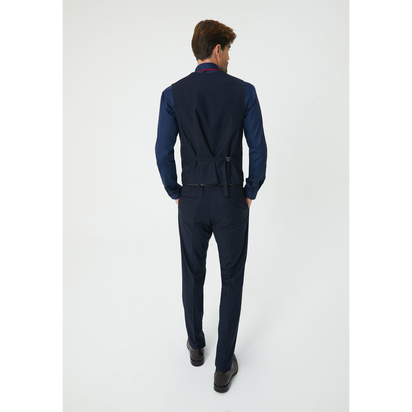 Navy Three-Piece Suit