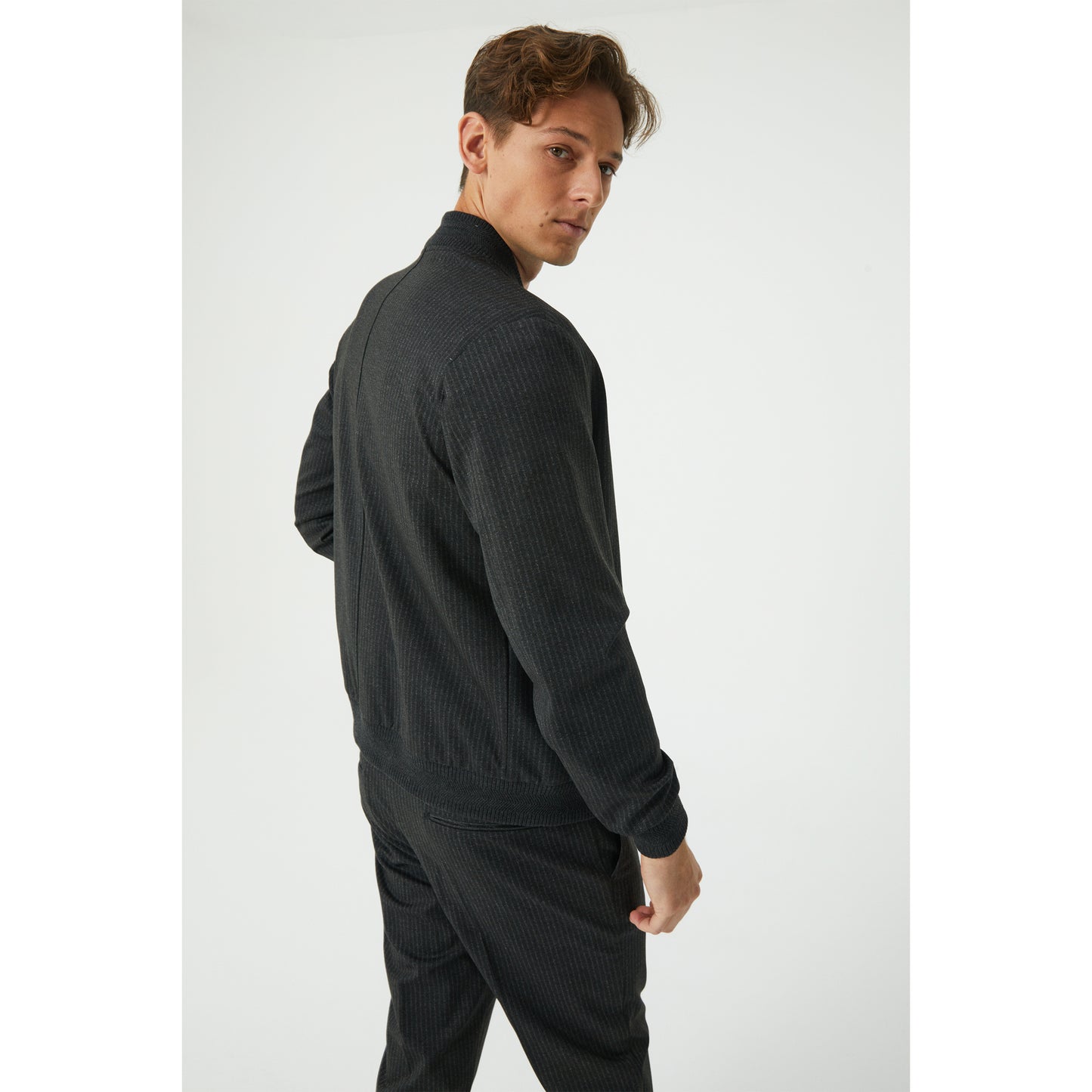 Anthracite Bomber Suit