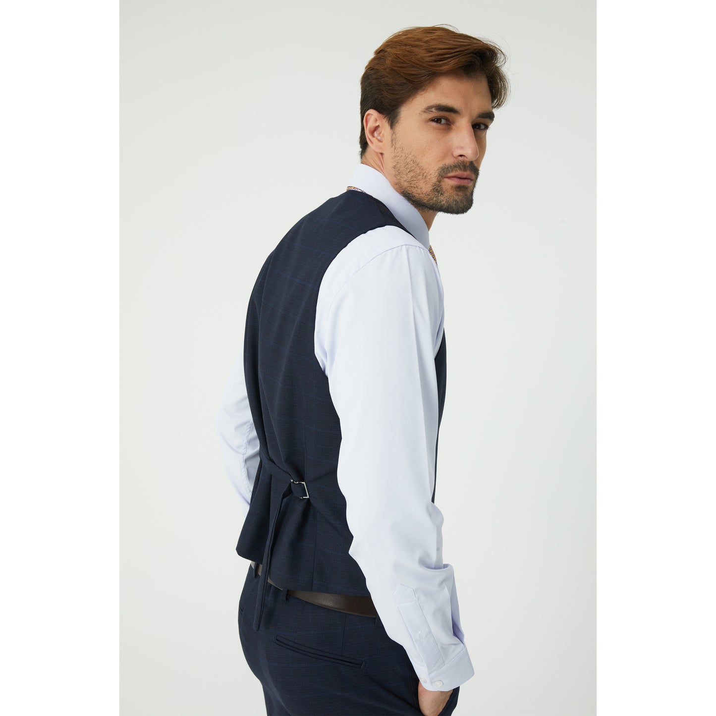 Navy Three-Piece Suit