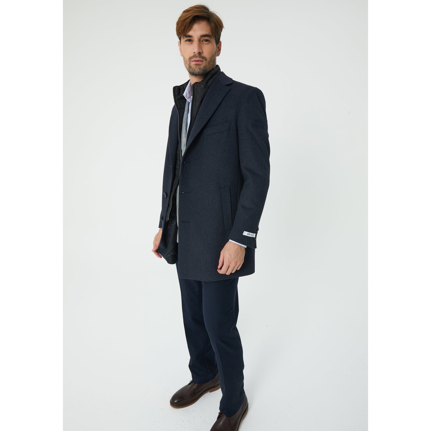 Smoked Wool Coat