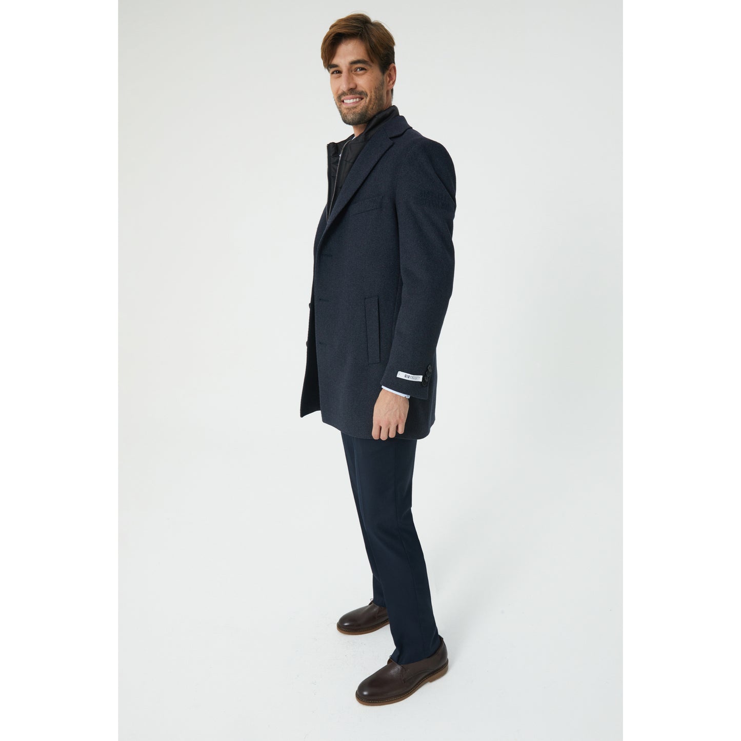 Smoked Wool Coat