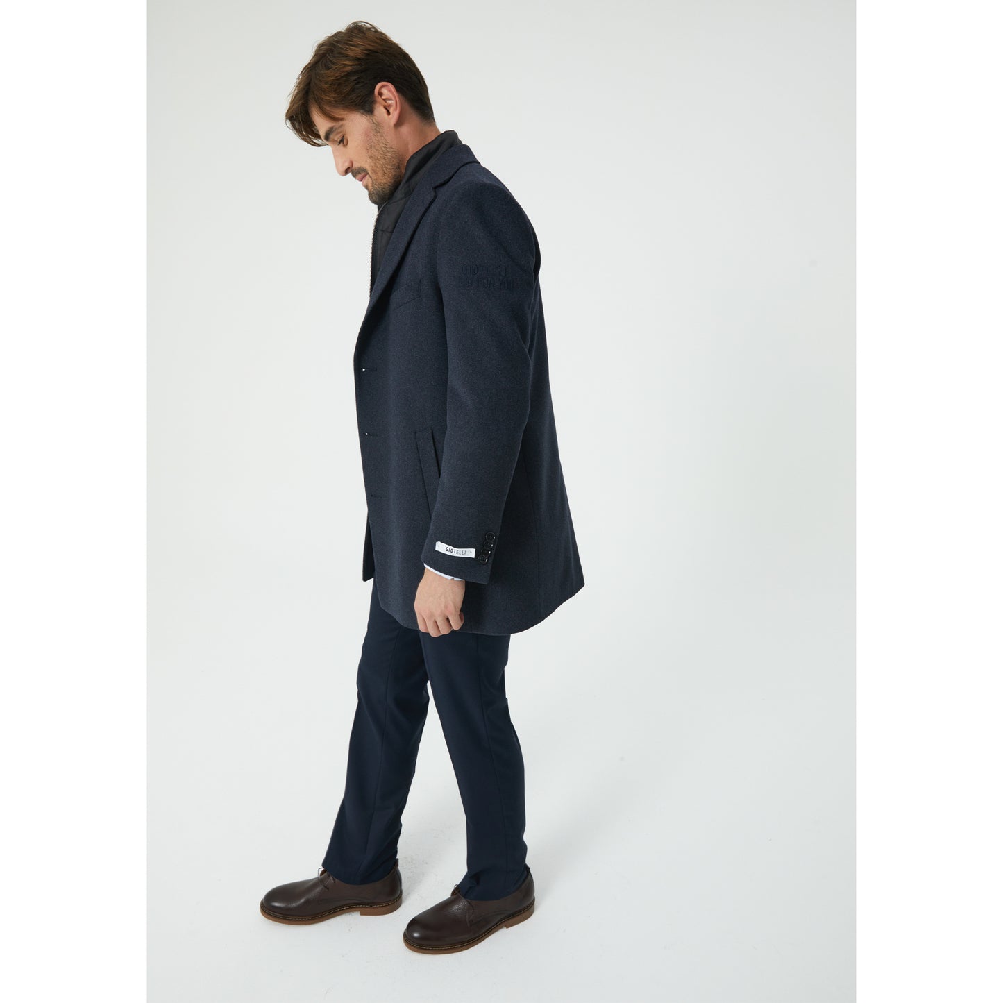 Smoked Wool Coat