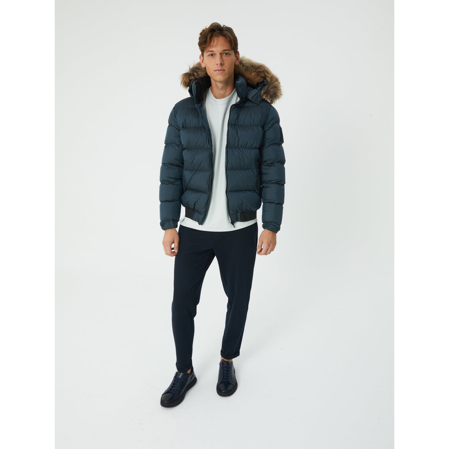 Navy Relaxed Fit Pants