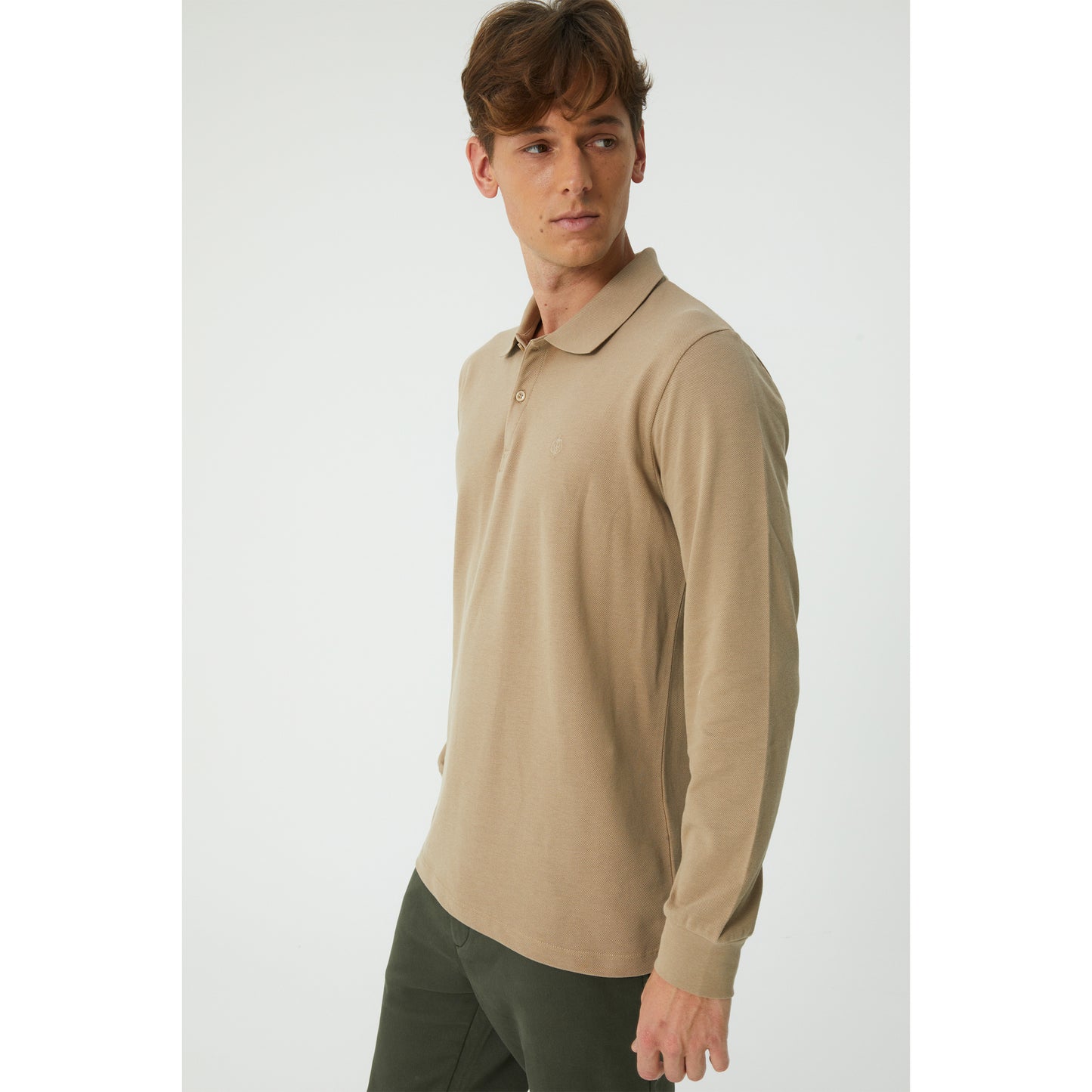 Stone Polo Sweatshirt