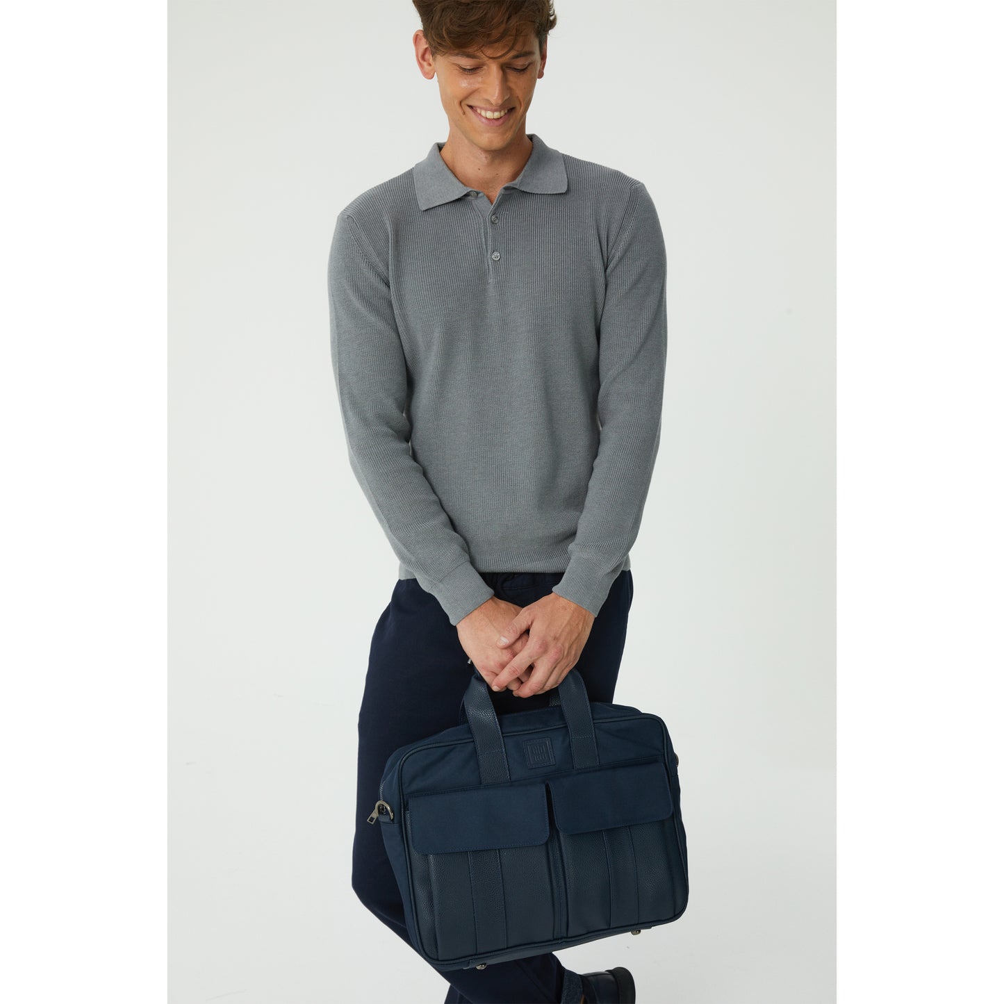 Navy Business Bag