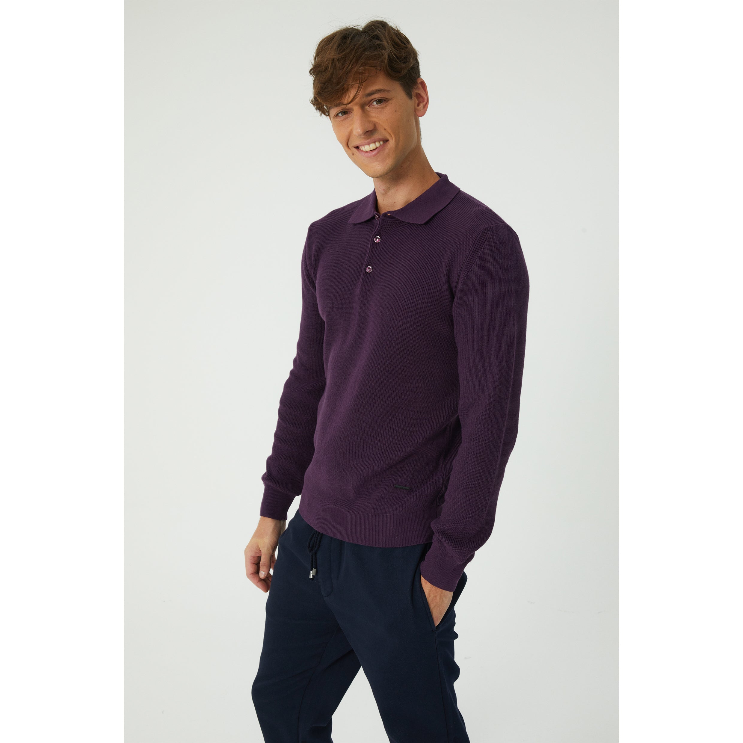 Purple sweater sales