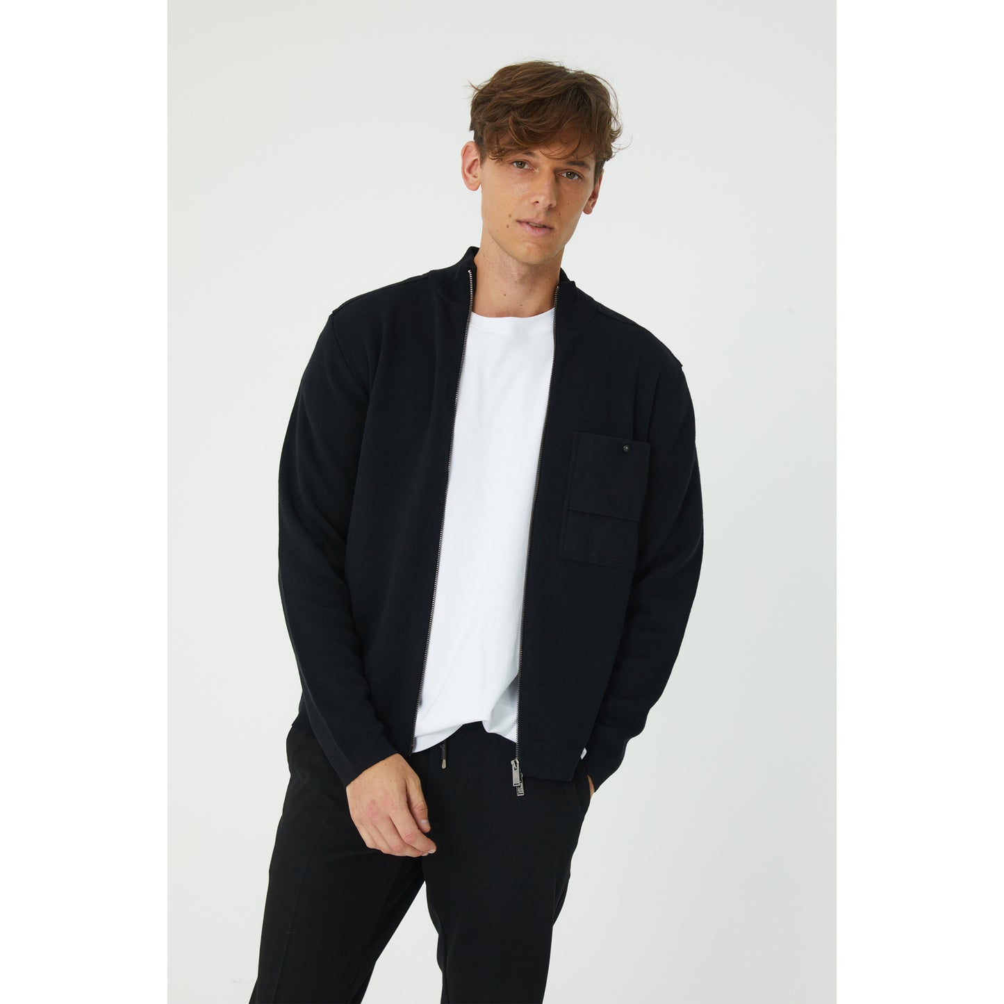 Casual Black Trousers