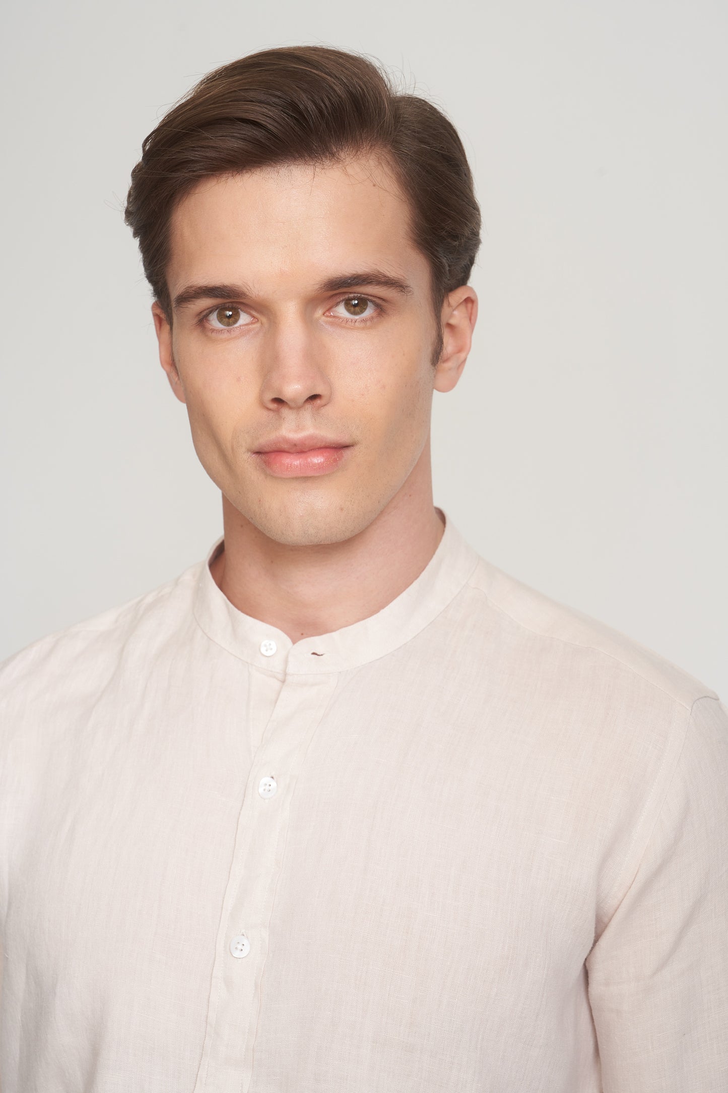 Beige Linen Shirt