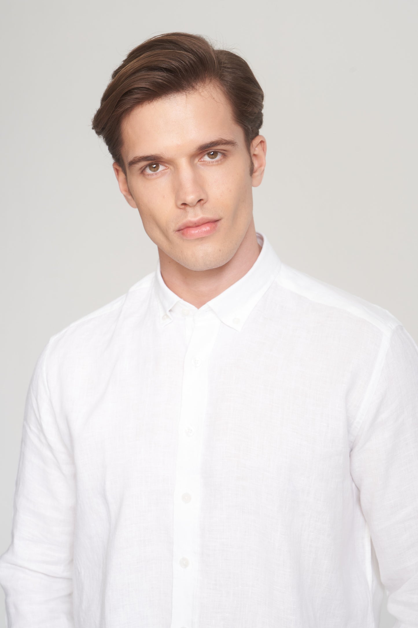 White Linen Shirt