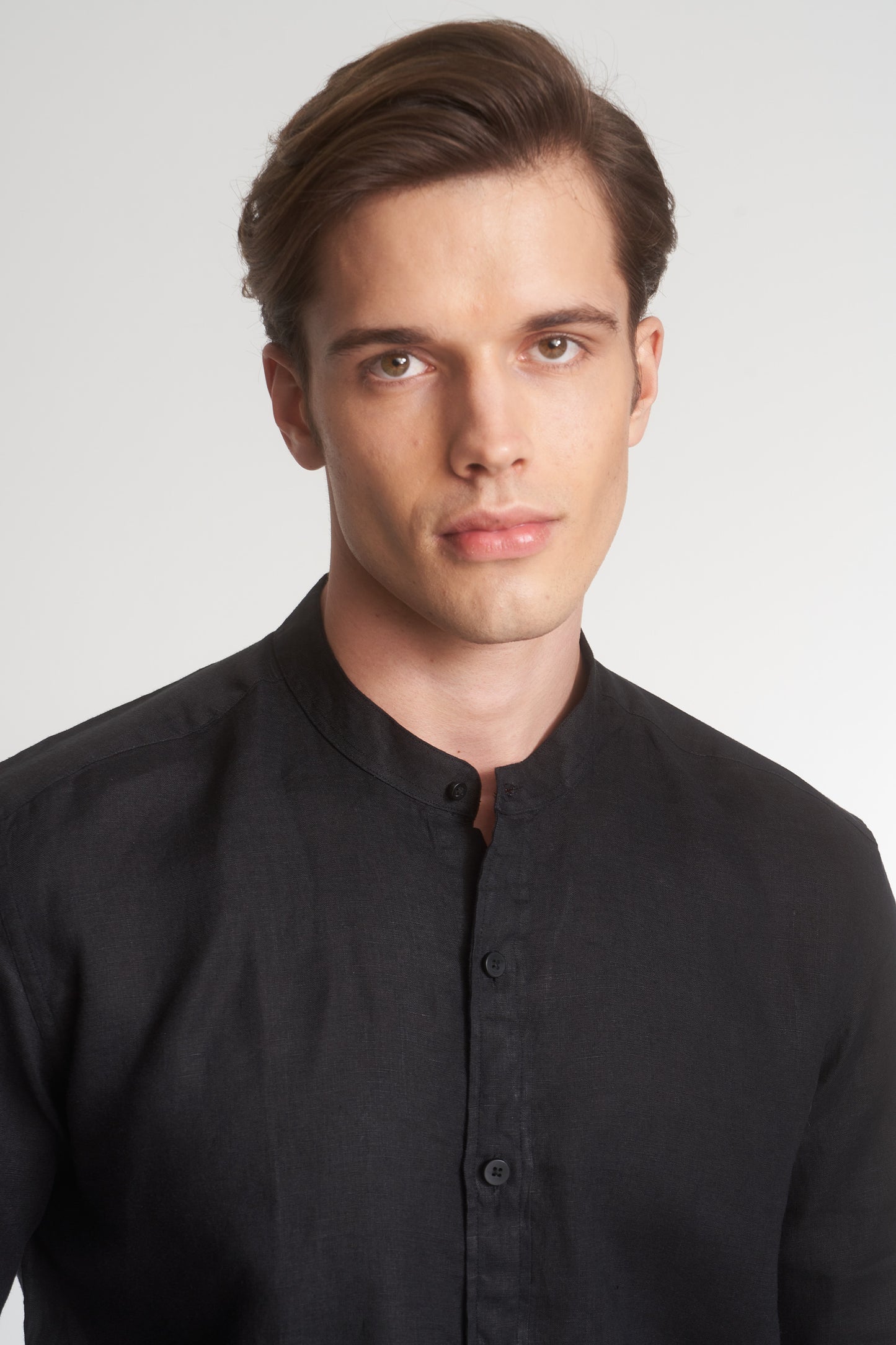 Black Linen Shirt