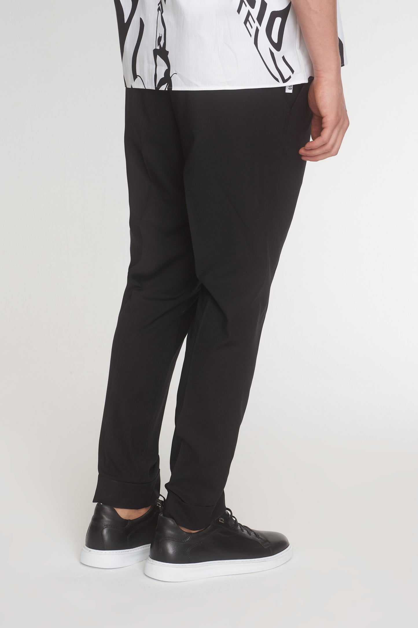 Black Relaxed Fit Trousers
