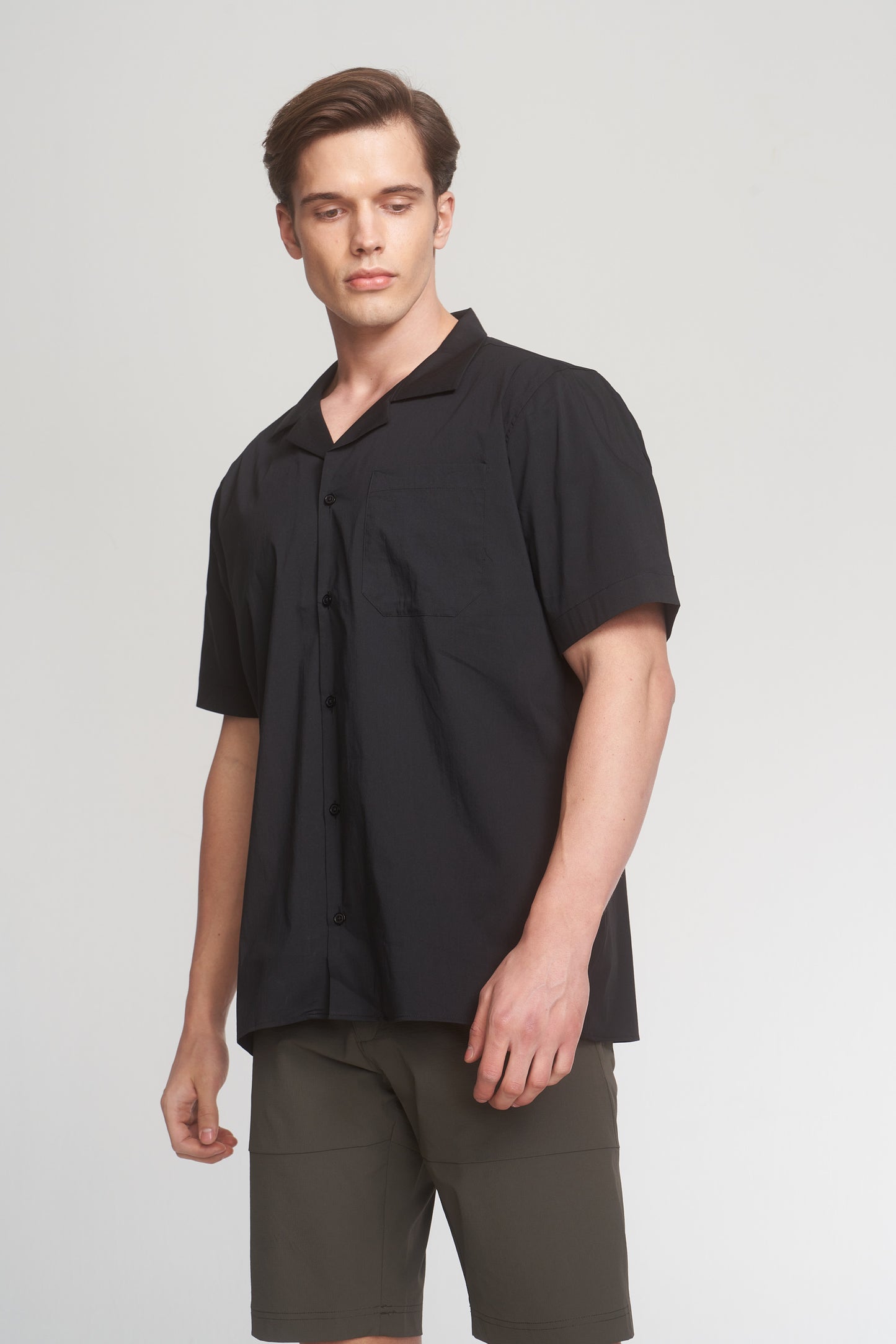 Black Oversized Weekend Shirt