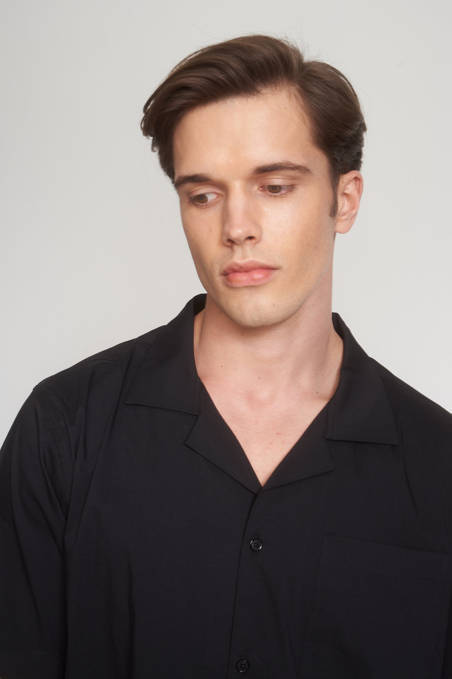 Black Oversized Weekend Shirt