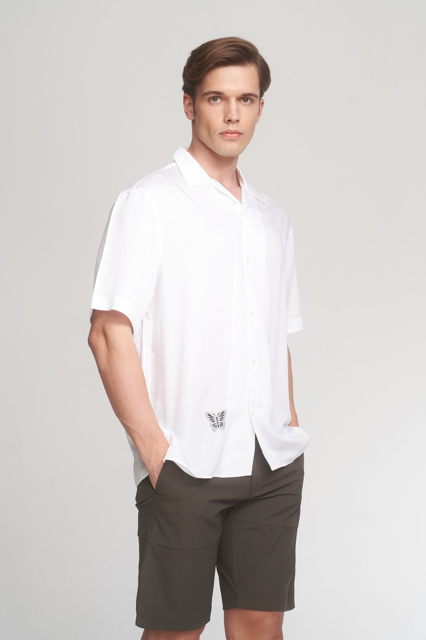 White Oversized Weekend Shirt