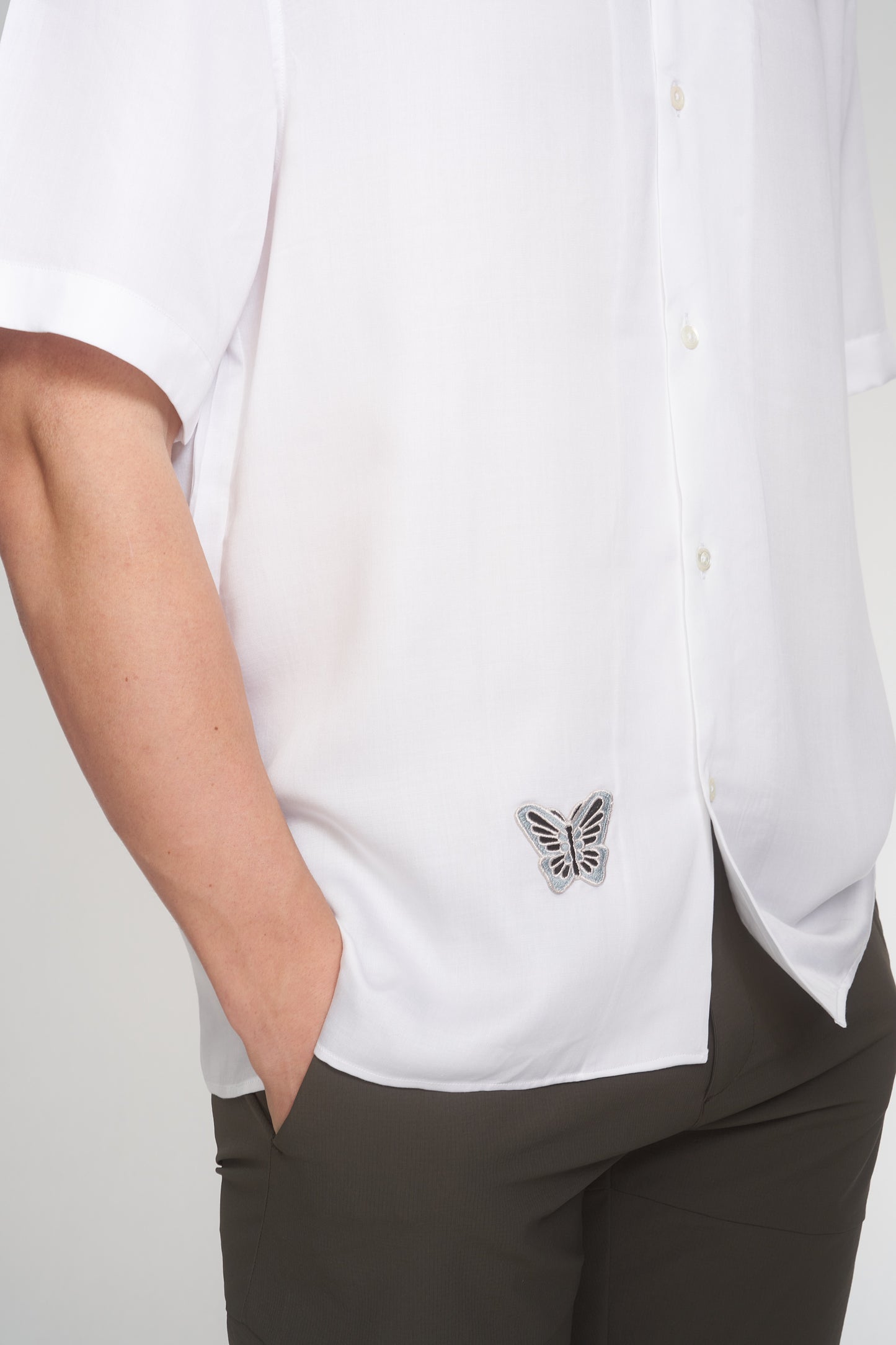 White Oversized Weekend Shirt