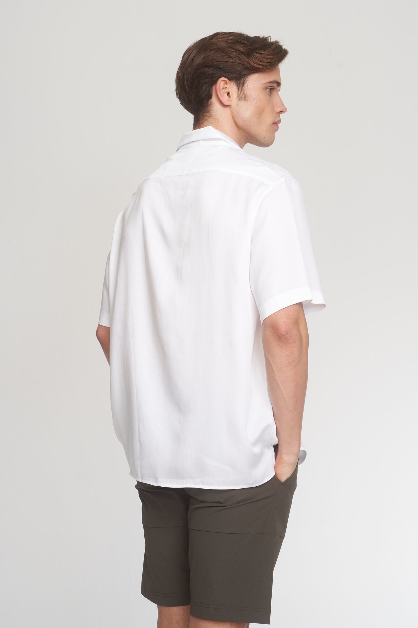 White Oversized Weekend Shirt