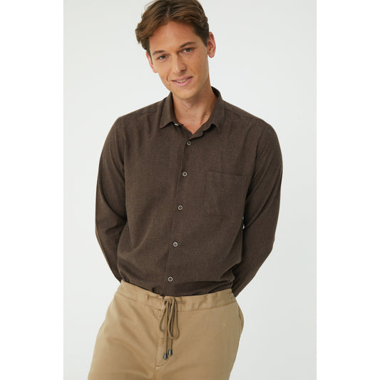 Brown Casual Shirt