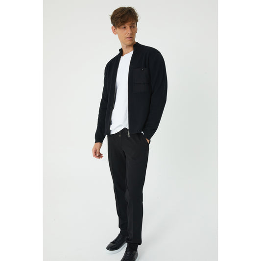 Casual Black Trousers