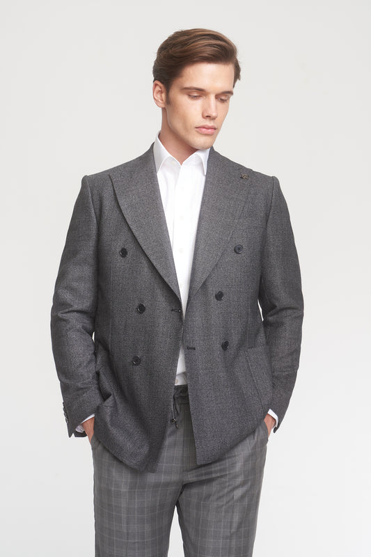 Anthracite Wool Sport Jacket
